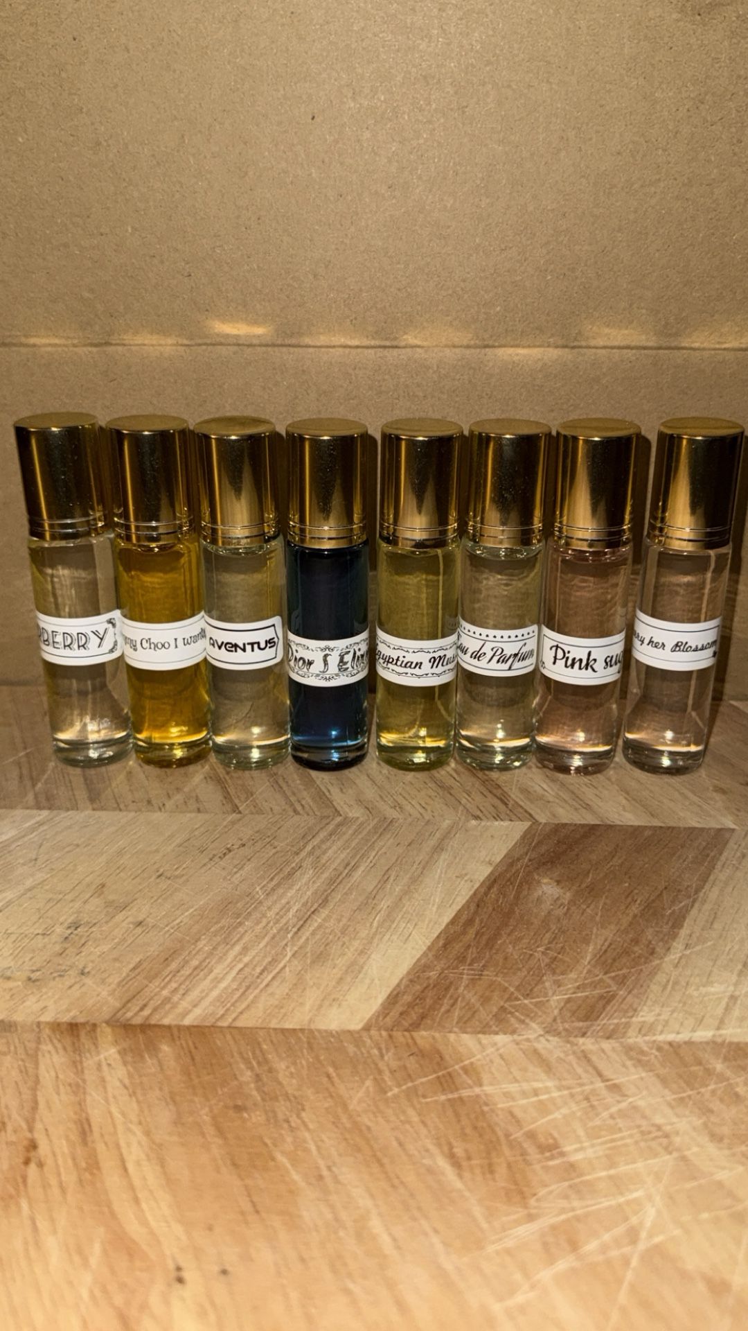 Luxury Scented Perfume Oils