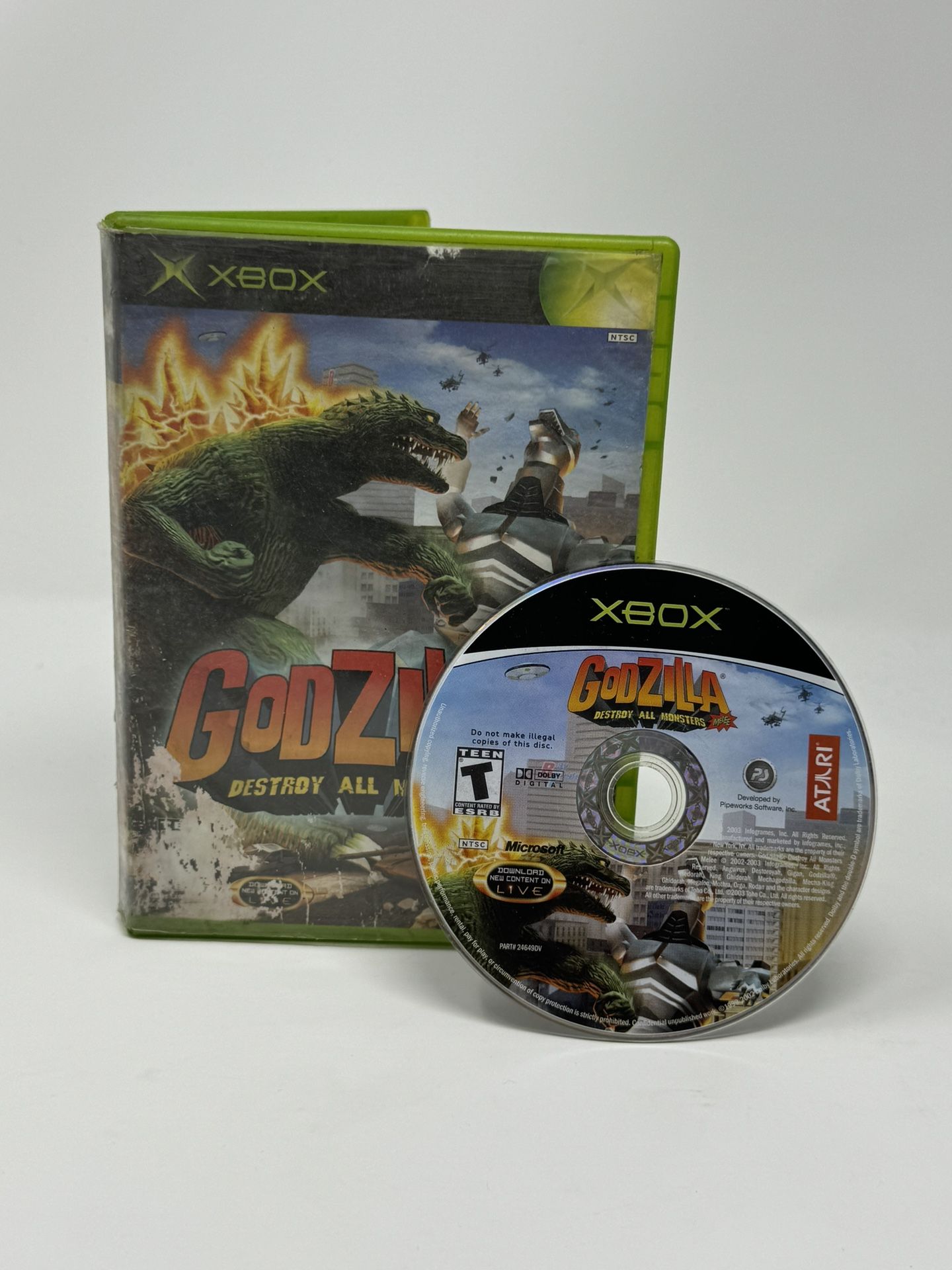 Godzilla Destroy All Monsters Save the Earth BUNDLE for Xbox