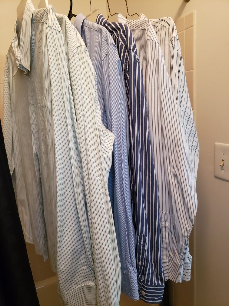 Six Mens Shirts XXL