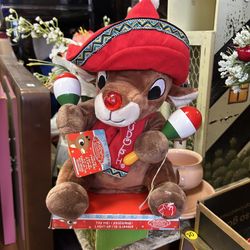 Rudolph The Red Nose Reindeer Christmas Musical Dancing reindeer