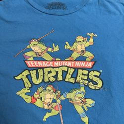 Lot Of 7 Shirts Boys Graphic Tees TMNT/Jurassic Park/Pikachu/Space Jam