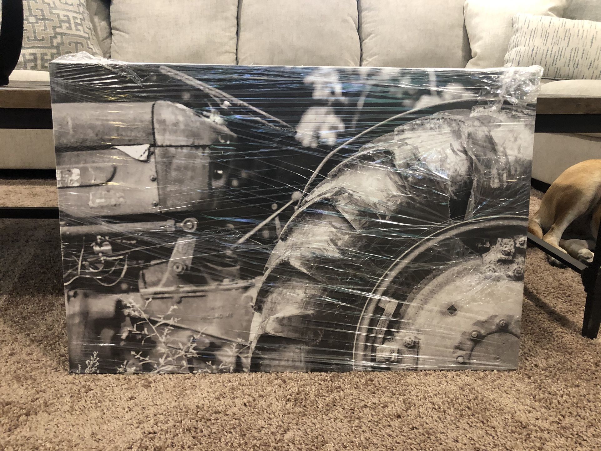 Tractor Canvas Wall Art 