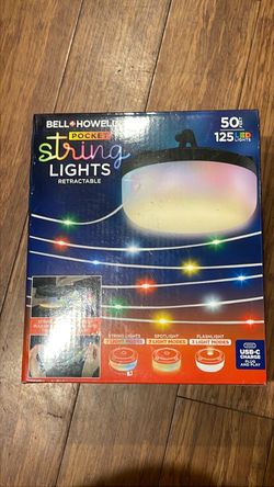 Bell Howell Retractable string Lights