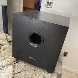 Pioneer SW-8MK2 Andrew Jones Designed Powered Subwoofer SEALED
