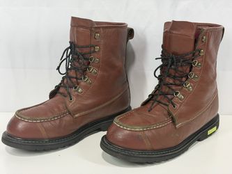 #271 Vintage Cabela's Mens Leather Gore Tex Thinsulate Hunting Boots Size D15