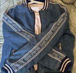 Balmain Blue Denim Jacket