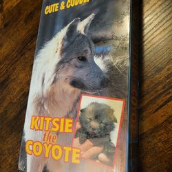 Cute And Cuddly Critters Kitsie The Coyote VHS Sealed 