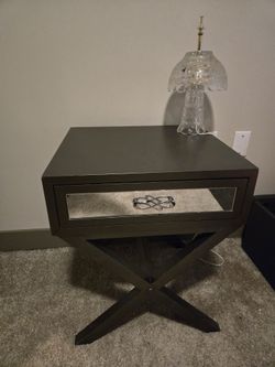 Night table + lamp