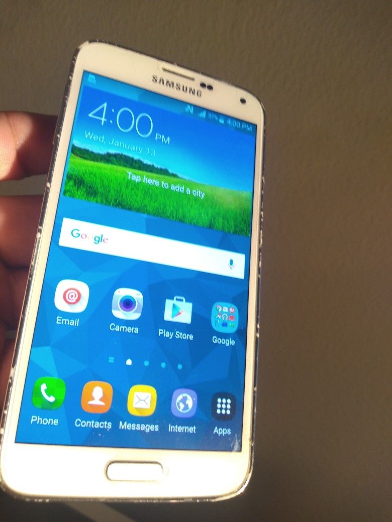 Android Phone Google Samsung Galaxy S5 16GB UNLOCKED FOR ANY COMPANY ANY SIMCARD USA SOUTH AMERICA PANAMA TELCEL TIGO CLARO TMOBILE ATT D