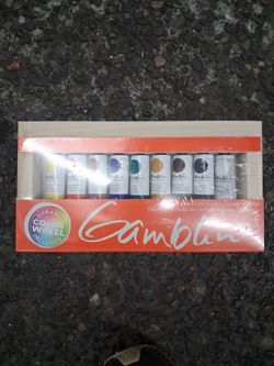 Gambling oil paint set