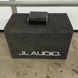 12’ JL Audio & 800 Kicker Amp