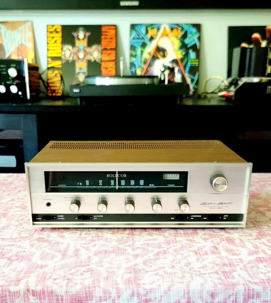 ROLECOR RTA-600 2 CHANNEL VINTAGE RECEIVER