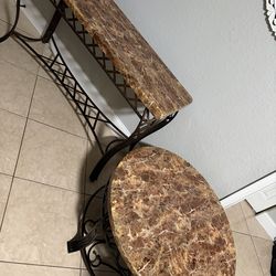 Coffee and sofa table