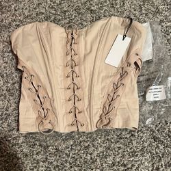 Taupe Corset Small