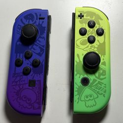 Nintendo Switch Splatoon Joy Cons