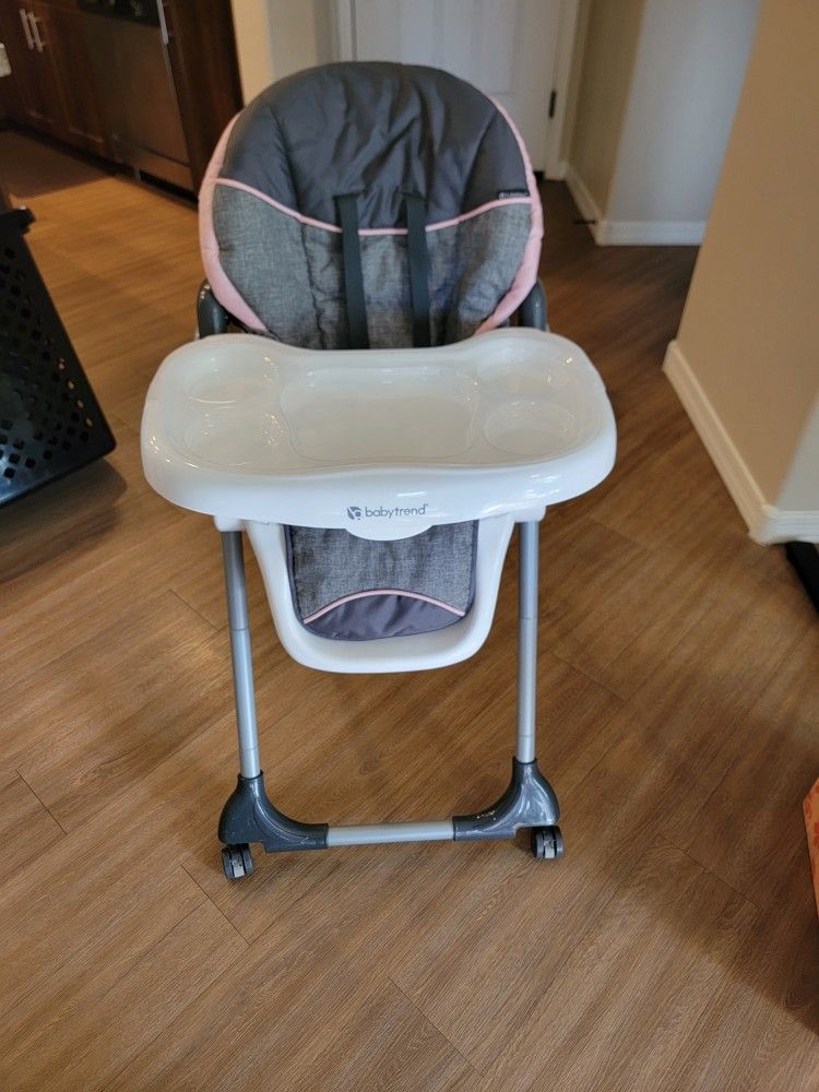 Two Baby Trend 3 In 1 High Chairs