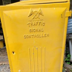Vintage Eagle Traffic Controller Cabinet 