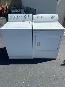 Washer and Gas Dryer