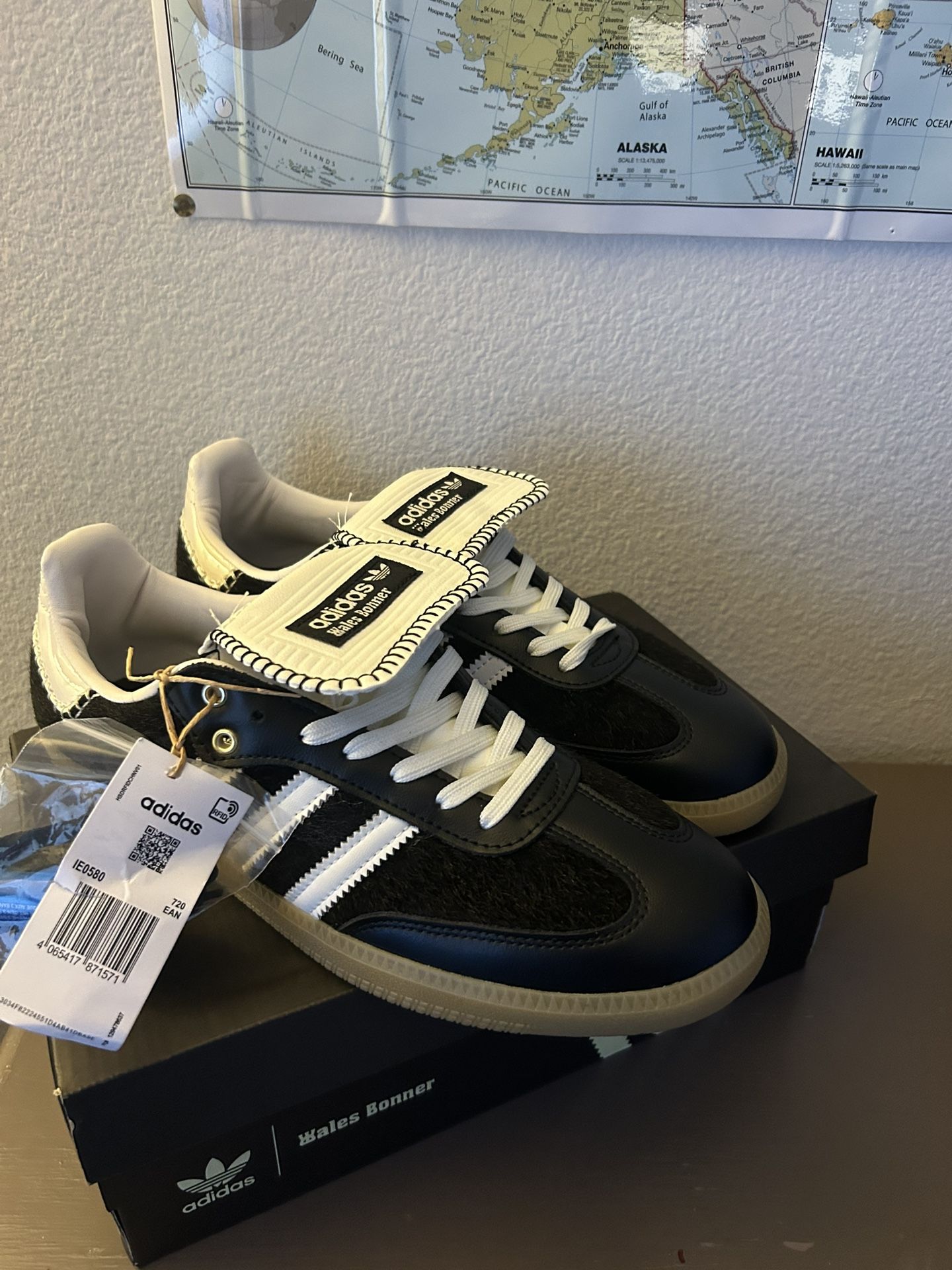 Adidas Wales Bonner Sambas Black