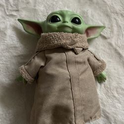 Pre Loved Groku Baby Yoda 12” Doll