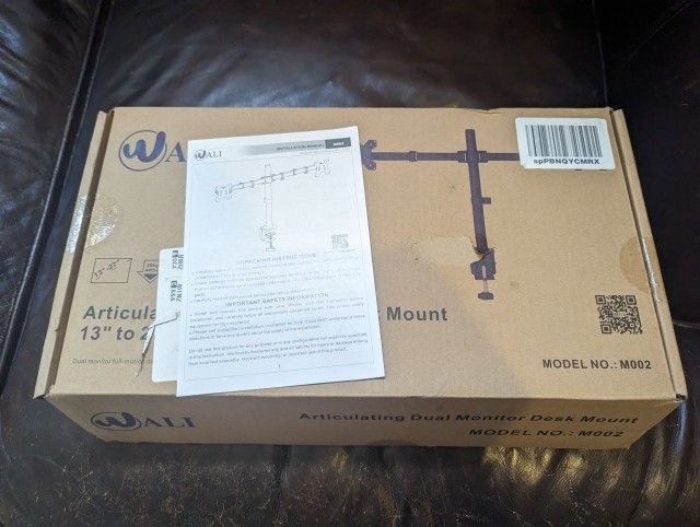 Articulating Dual Monitor Desk Mount 13"-27"