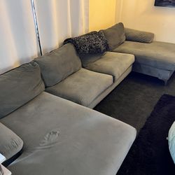 Gray Sectional 