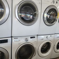 Samsung Frond Load Washer Gas Dryer Super Capacity n Excellent Working Condition 