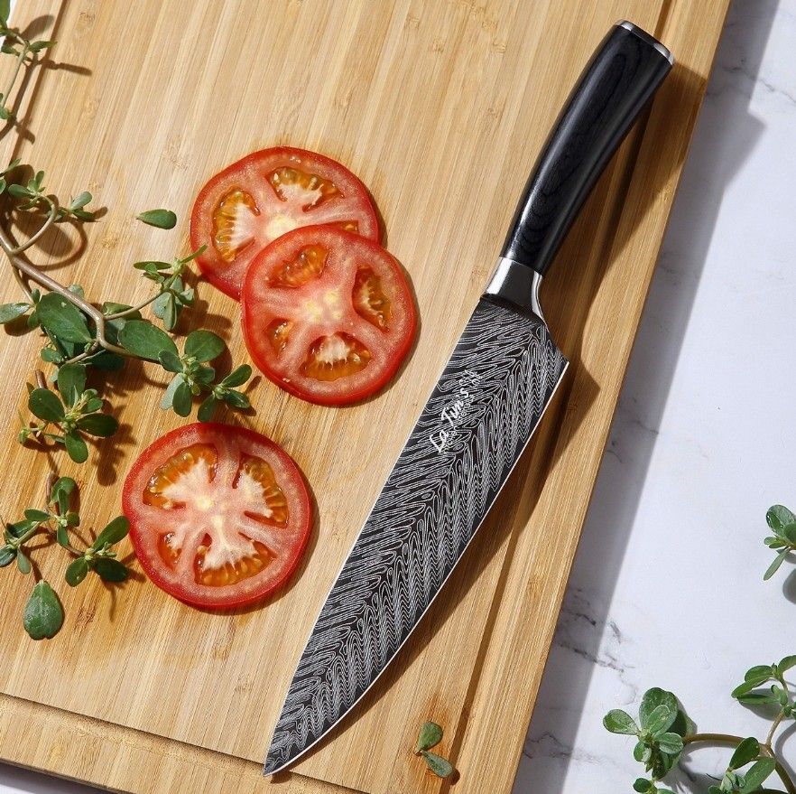 German High Carbon Stainless Steel 8" Knife