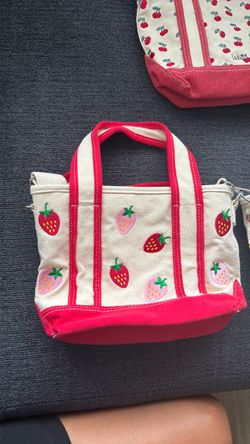 Small canvas tote