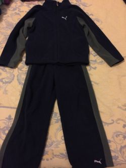 Puma boys fleece size 6