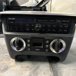 2001 Audi TT Mk1 Center Console W/ Climate Controls And Radio