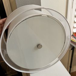 Led Round Light Fixture white