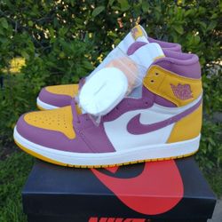 New Air Jordan 1 Retro High Men Size 10.5 Brotherhood 