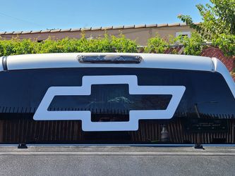 Chevy Outline Vinyl Sticker