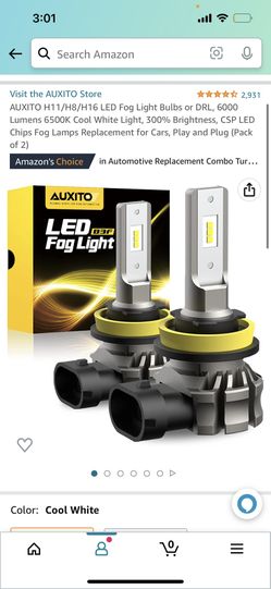 Fog Light, Turn Signal LED Lights