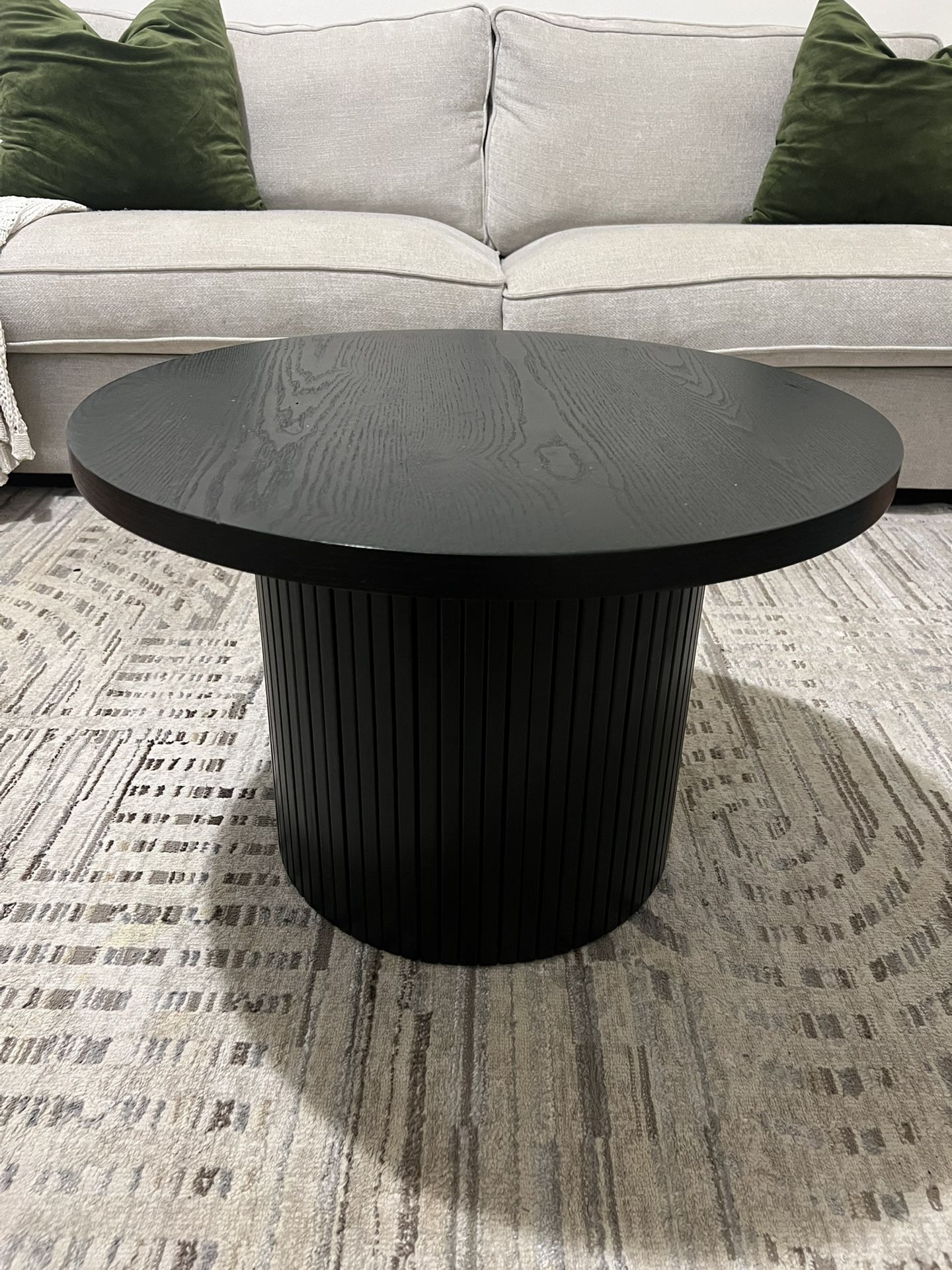 Black Minimalist Coffee Table