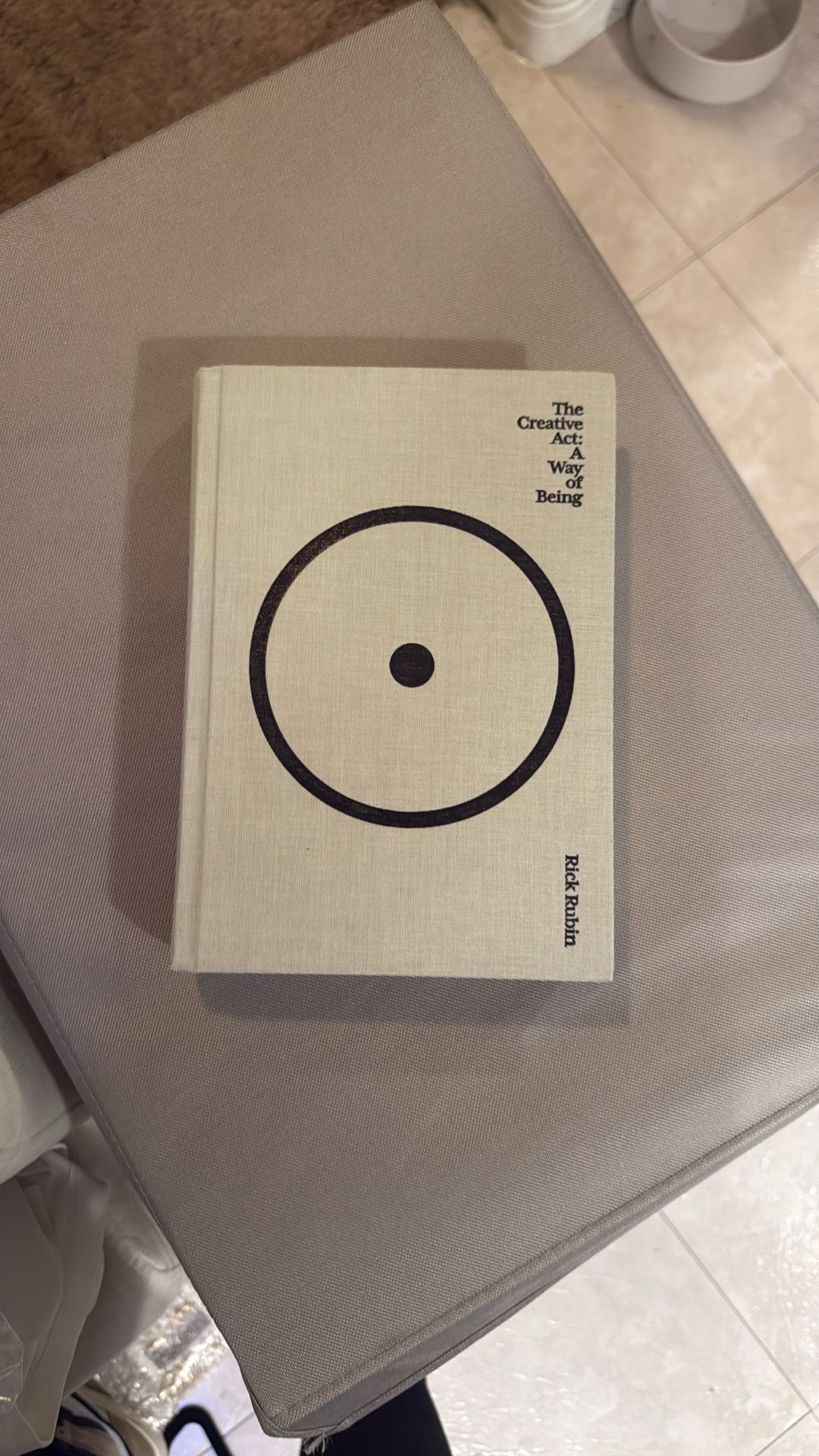 The Creative Act Book