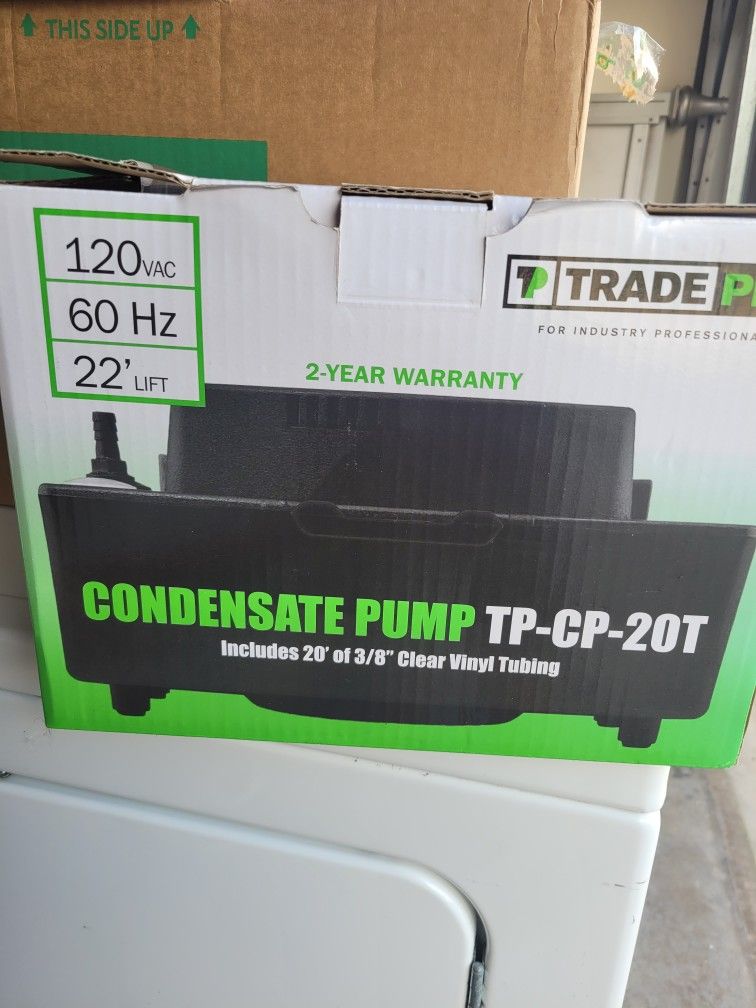New In Box HVAC Condensate Pump 