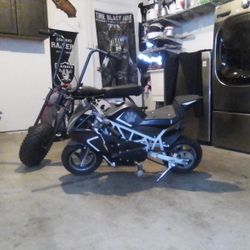 Pocket Rocket And Mini Bike 