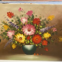 Floral Oil Painting 