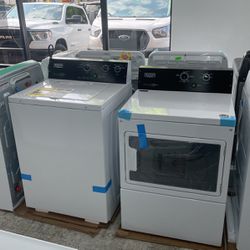 Maytag Washer And Dryer Set Commercial Style 