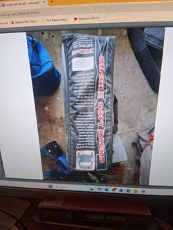 Single soft car rack