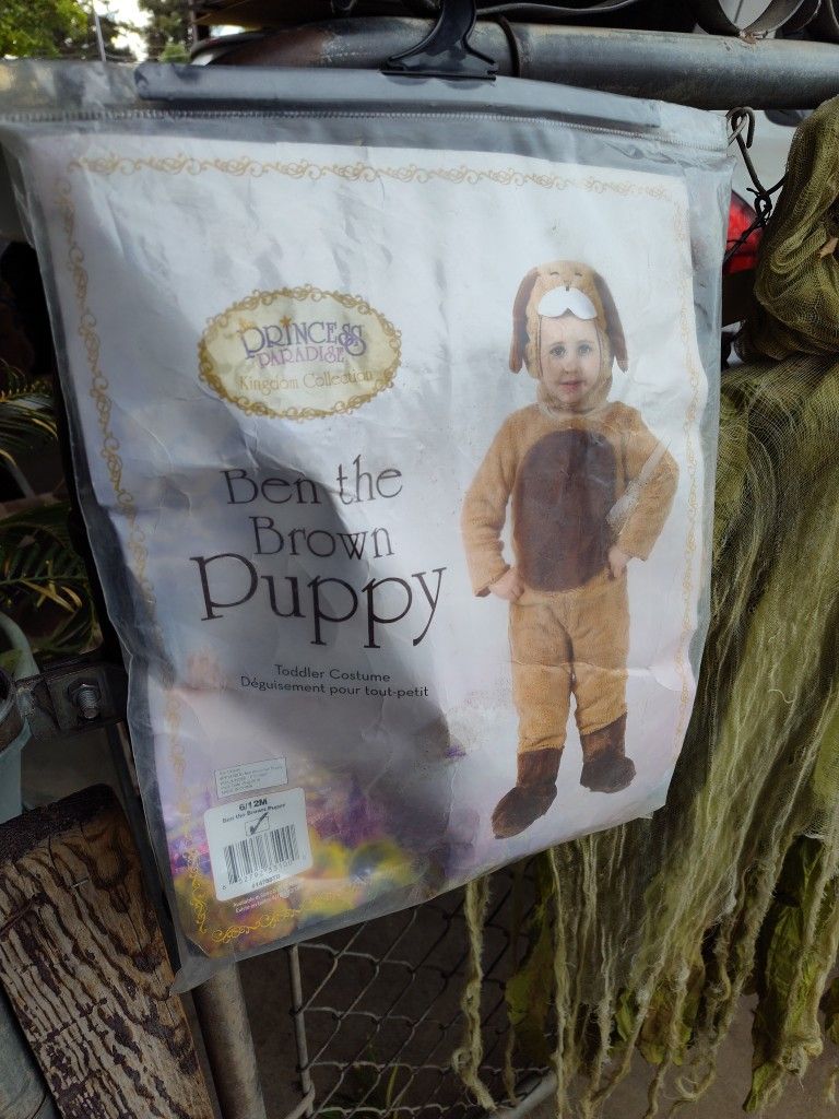 Ben The Brown Puppy Costume