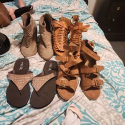 Bamboo And Maurices High heels,  Boots And Sandles 