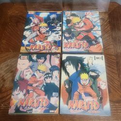 Naruto DVD set Collection! Part 1 To Part 4
