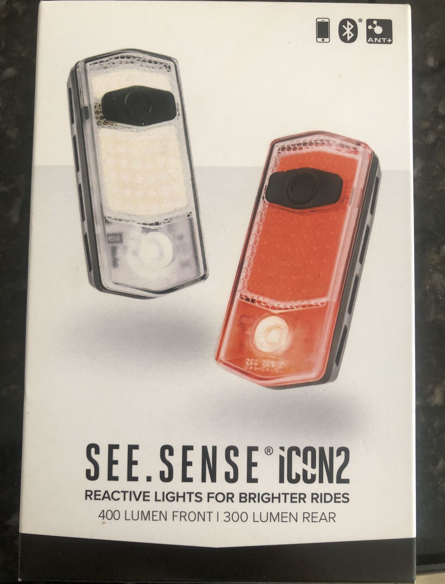 See Spence icon 2 front and rear lights