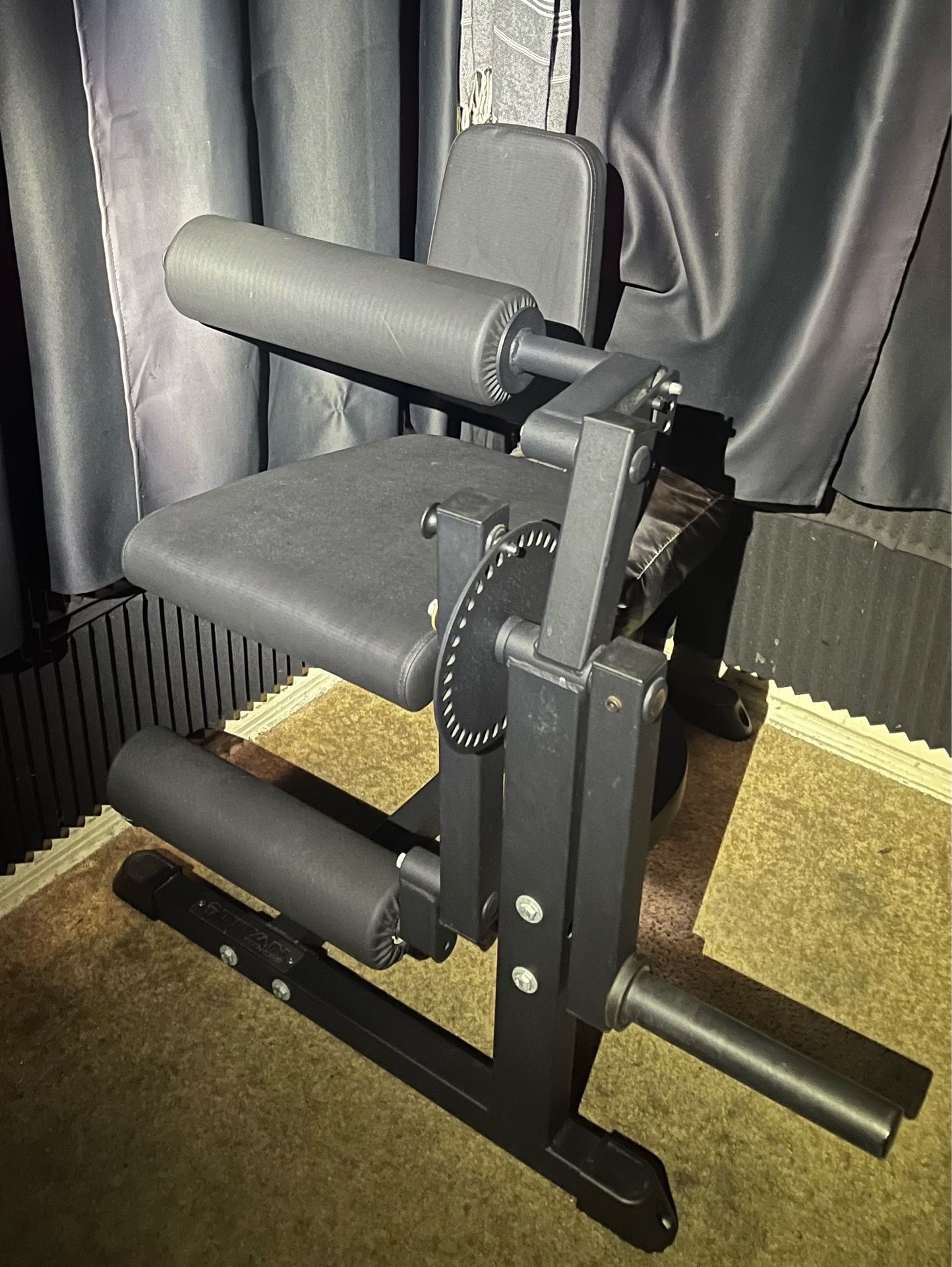 Titan Fitness Leg Extension & Hamstring Curl Machine for Sale in Santa ...