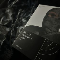 Nike Ski Mask Black And Grey Camo