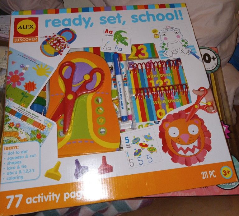 Alex Discover Ready set School Set Brand New