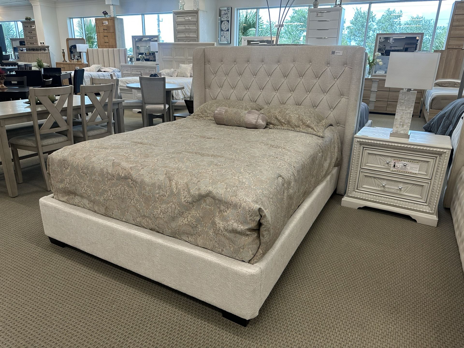 Brand New Queen And King Bed And Mattress White Financing Available